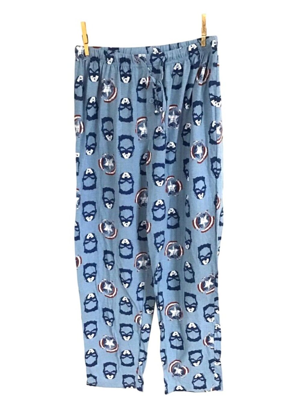 Marvel Captain America Mens Large Pajama Pants